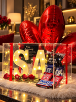 Load image into Gallery viewer, Personalized LED Acrylic Gift Box | GBO-037