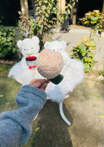 Load image into Gallery viewer, Peach Tulip Crochet | CHT-004