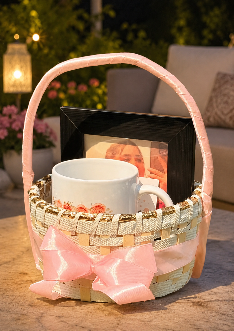 Personalised Photo Frame Basket | GB-123