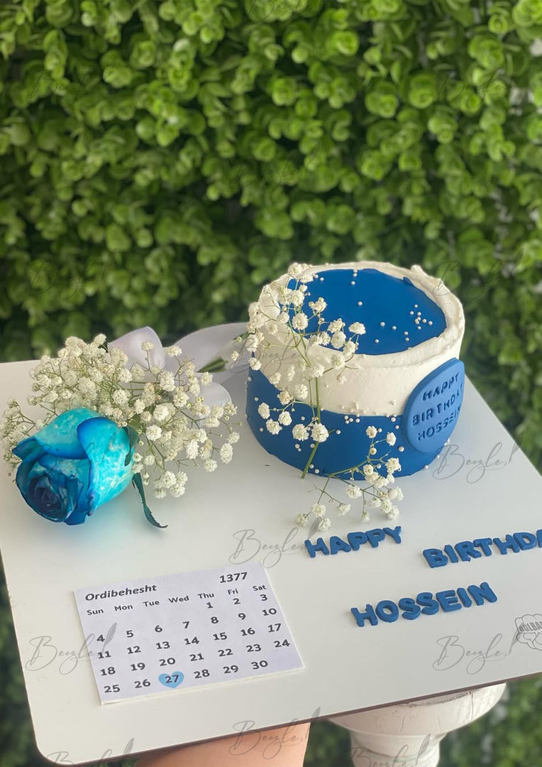 Blue Calendar Cake | GC-099