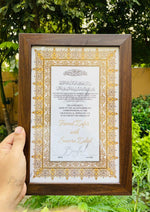 Load image into Gallery viewer, Classic Framed Nikkah Certificate | NC-190
