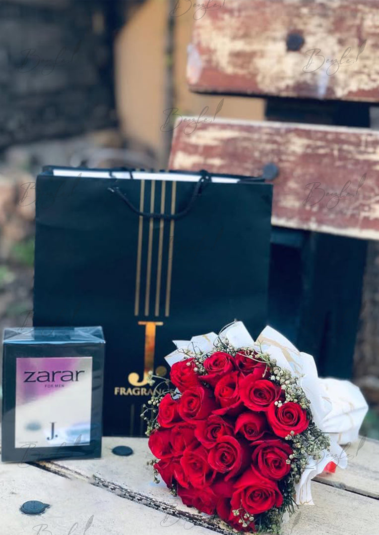 Timeless Fragrance & Roses Gift Set | GBO-042