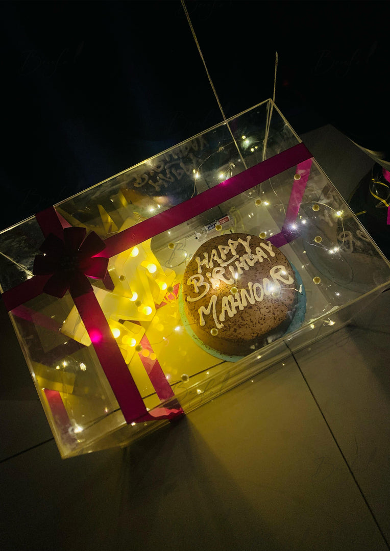 Personalized Celebration Glow Box | GC-028