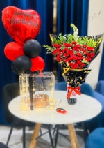 Load image into Gallery viewer, Red &amp; Black Birthday Surprise Box | GDEL-103
