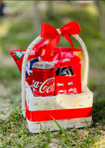 Load image into Gallery viewer, Mini Red Snack Basket | GB-109
