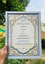 Load image into Gallery viewer, Custom Nikah Certificate Frame | NC-186
