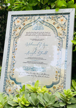 Load image into Gallery viewer, Custom Nikah Certificate Frame | NC-186
