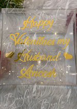 Load image into Gallery viewer, Personalized Valentine&#39;s Day Gift Box | GBO-021
