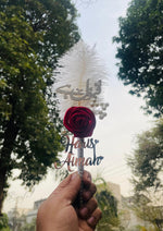 Load image into Gallery viewer, Royal Rose Feather Pen | PEN-99
