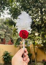 Load image into Gallery viewer, Royal Rose Feather Pen | PEN-99