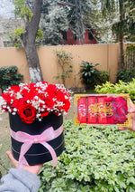 Load image into Gallery viewer, Choco Floral Valentine Gift | GDEL-357