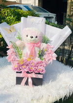 Load image into Gallery viewer, Teddy Bear Flower Box | GBO-188