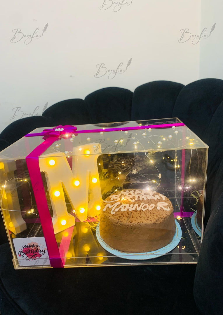 Personalized Celebration Glow Box | GC-028