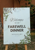 Load image into Gallery viewer, Farewell Dinner Welcome Board | WWB-015
