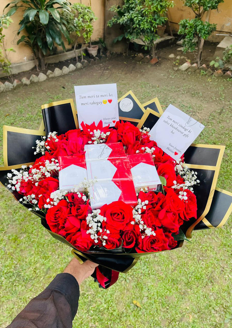 Red Bold Desire Bouquet | BCG-226