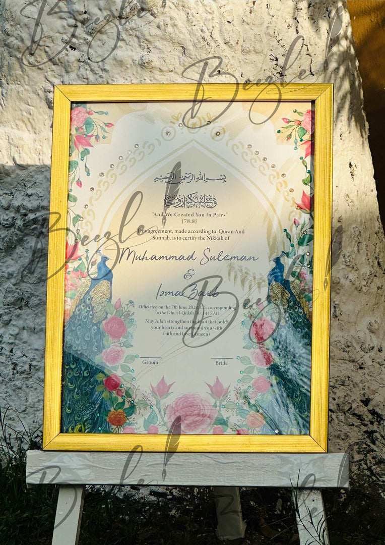 Nikah Certificate 