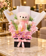 Load image into Gallery viewer, Teddy Bear Flower Box | GBO-188