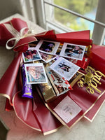 Load image into Gallery viewer, Personalized Bride to Be Chocolate Gift Bouquet with Photos | BCG-021
