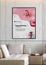 Load image into Gallery viewer, Customized Birthday Frame for Boy With Customized Photo | BFB-005
