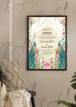 Load image into Gallery viewer, Nikah Certificate With Beautiful TWO Moor Design | NC-129
