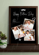 Load image into Gallery viewer, Customized Father&#39;s Day Frame Collage With Three Photos | FD-005
