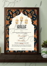 Load image into Gallery viewer, Customized Name Nikah Certificate With Attractive Design | NC-108
