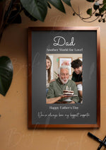 Load image into Gallery viewer, Customized Father&#39;s Day Photo Frame | FD-001
