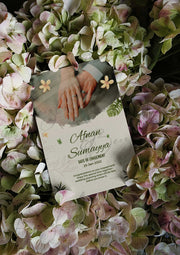 Printed Engagement Certificate With Date of Engagement & Hold Their Hands| PEC-006