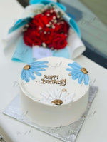 Load image into Gallery viewer, Blue Blossom Cake | GDEL-315