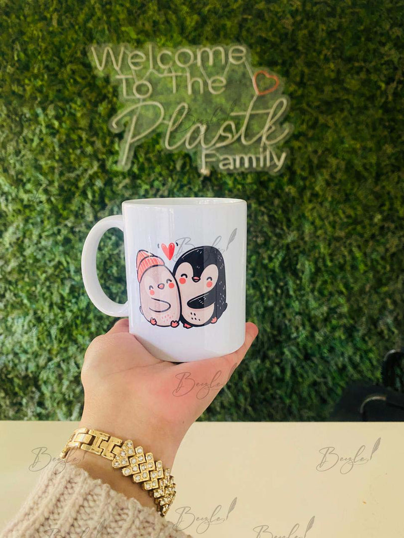Cozy Penguins Love Mug | CC-034