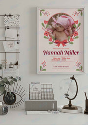 Joyful Baby Girl Frame BGAF-002