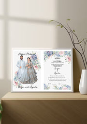  Customized Nikaah Mubarak Frame