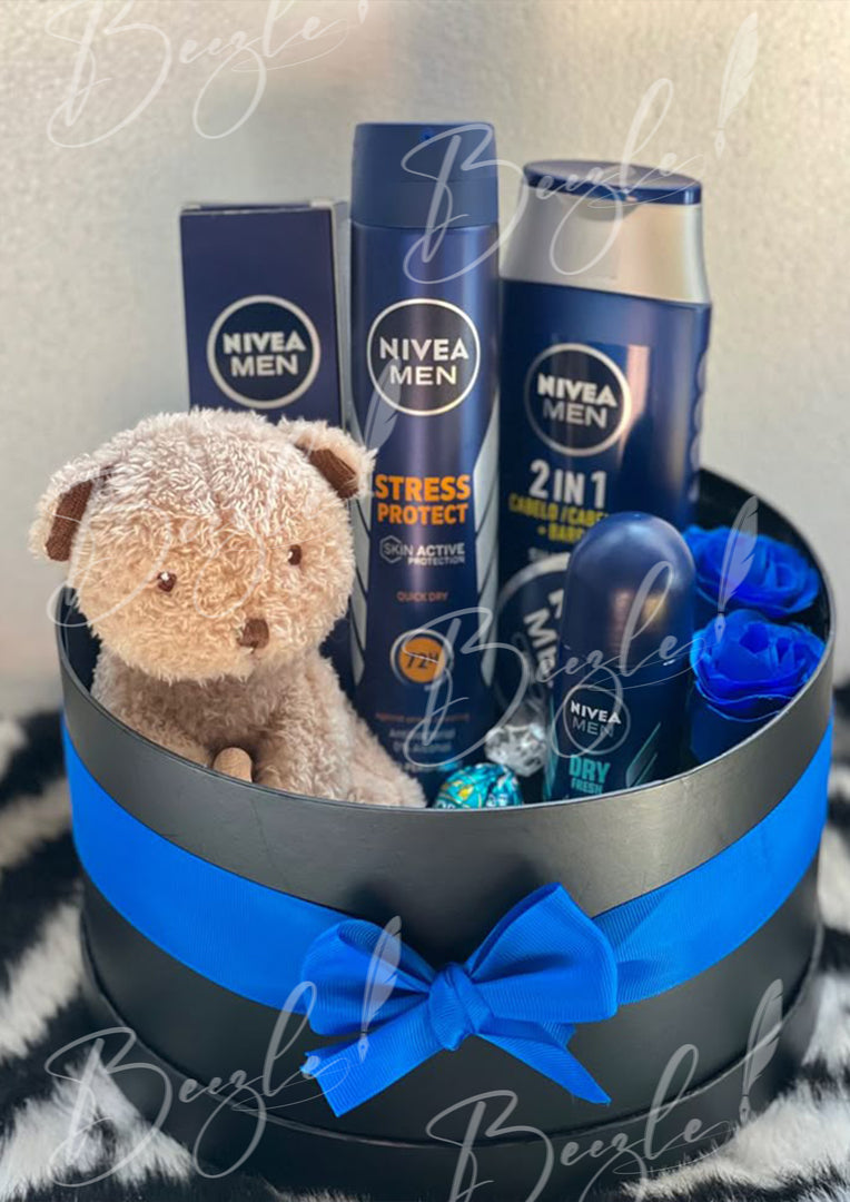 Blue Grooming Hamper for Boys | GBO-026