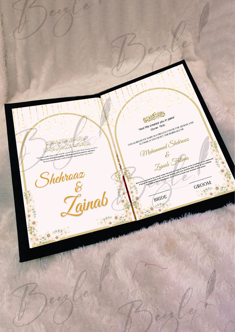 Black Nikkah Booklet