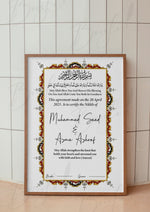 Load image into Gallery viewer, Nikah Certificate With Premium Design | NC-026
