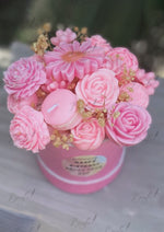 Load image into Gallery viewer, Rosy Glow Candle Bouquet | SCDS-020
