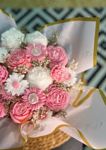 Load image into Gallery viewer, Blush Bloom Candle Bouquet | SCDS-021
