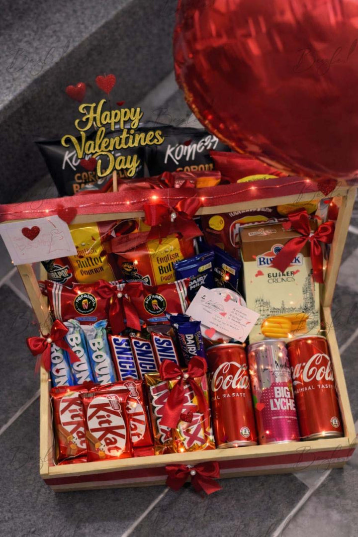 Valentine Feast Gift Basket | GB-224