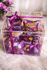 Load image into Gallery viewer, Purple Snack Gift Box | GBO-161