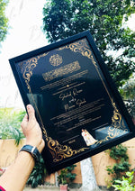 Load image into Gallery viewer, Nikah Certificate With Premium Black Design | NC-154
