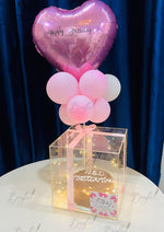 Load image into Gallery viewer, Birthday Box with Balloon &amp; Custom Name | GC-071
