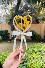 Load image into Gallery viewer, Golden Heart Nikah Pen | PEN-125