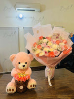 Load image into Gallery viewer, Teddy Blossoms Gift Set | GDEL-302