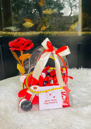 Heart Winner Valentine Gift Basket | GBO-177