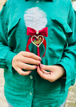 Load image into Gallery viewer, Red Ribbon Nikkah Pen | PEN-105