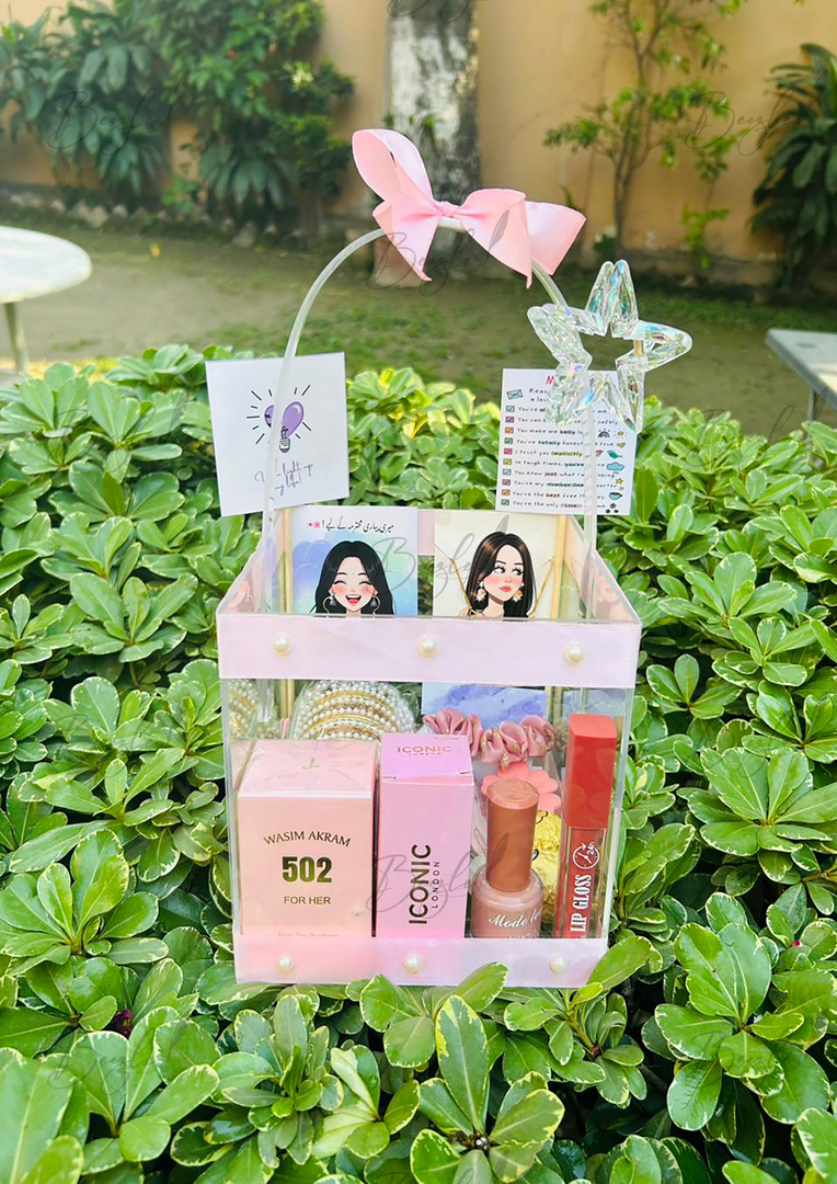 Pink Beauty Basket | GB-262