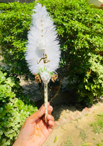Load image into Gallery viewer, White Feather Pen | PEN-127