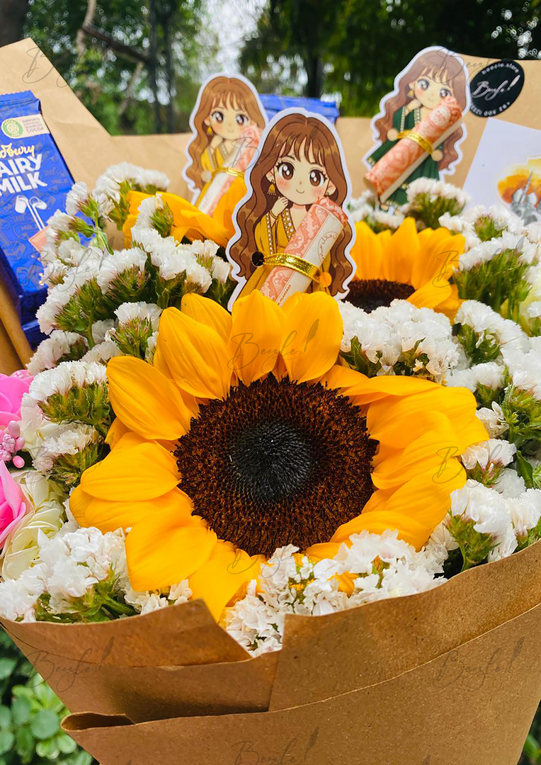 Sweet Sunflower Bouquet | BCG-298
