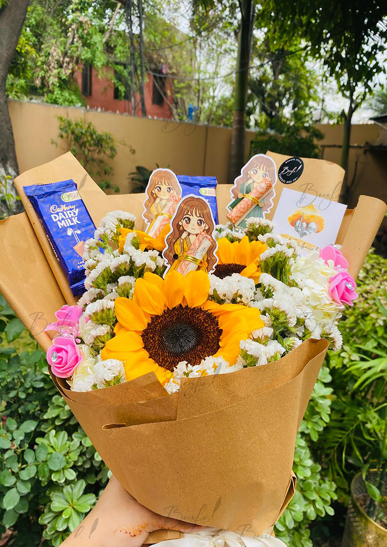 Sweet Sunflower Bouquet | BCG-298