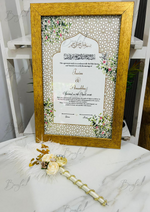 Load image into Gallery viewer, Nikkah Art Frame | DEL-180
